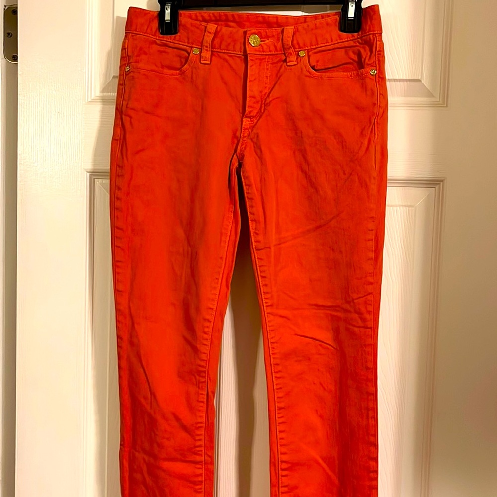 Tory Burch Cropped Skinny Jeans